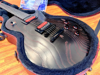 🔥RARE🔥 2003 Gibson Les Paul Voodoo Limited Run~Ebony + JuJu + Snakeskin Case!