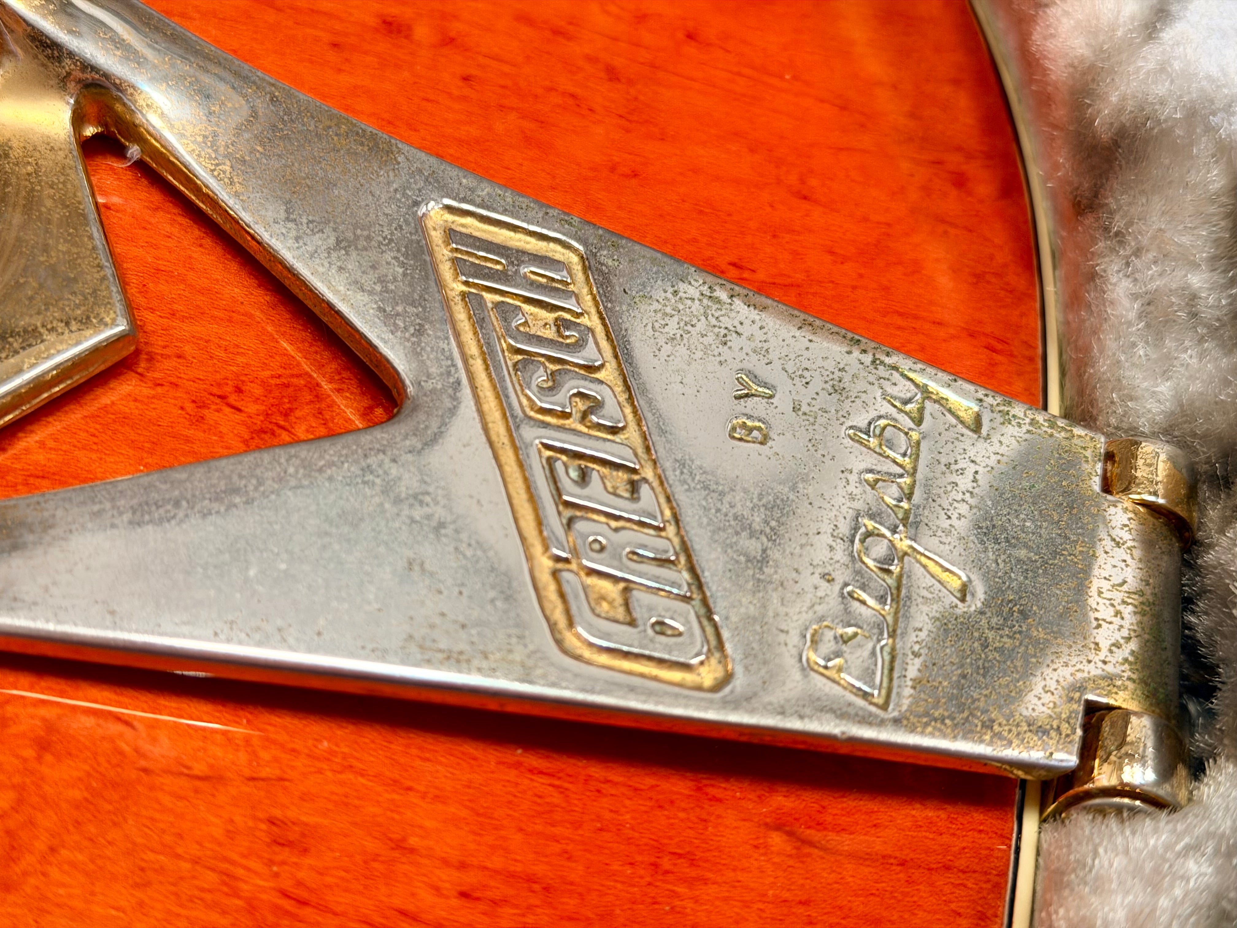✨1990✨ Gretsch 6120 Nashville Western Orange MIJ Terada~ Bigsby~ Japan + Case!