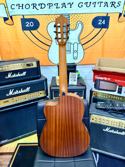 ✨EX-DEMO✨ Santos Martinez SM440TS Thin Body Electro Classical Nylon Guitar!
