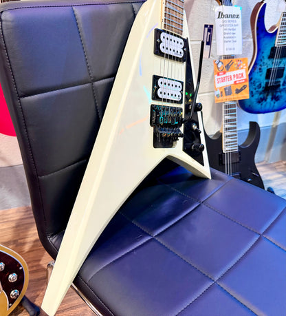 🔥WARMAN PICKUPS🔥 Jackson JS32 Rhodes Electric Guitar~ Randy Rhodes~ Ivory!