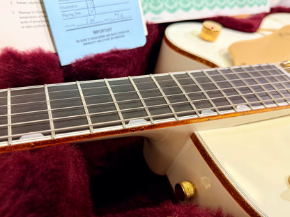 ✨MINT✨ 2013 Gretsch G6136T White Falcon MIJ~ Japan~ Bigsby~ Case & Docs~ Gold!
