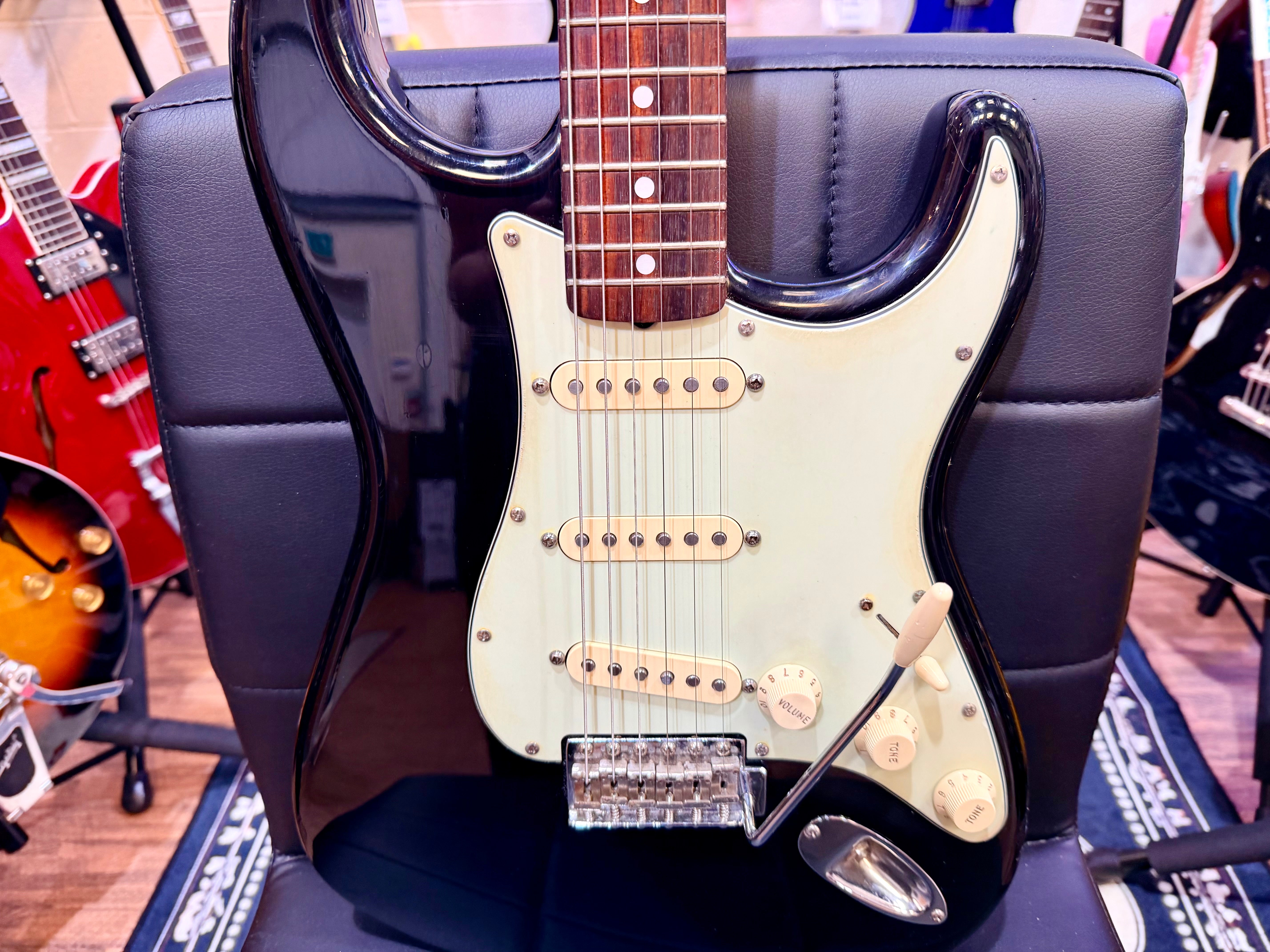 🔥RARE🔥 1984 Tokai Goldstar Sound Stratocaster~ Made In Japan MIJ~ Black Strat!
