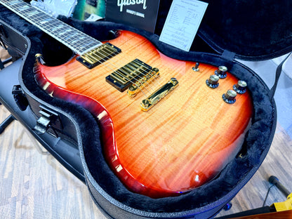 🔥MINT🔥 Gibson SG Supreme In Fireburst~ AAA Figured Top~ Gold Hardware 2023 USA!