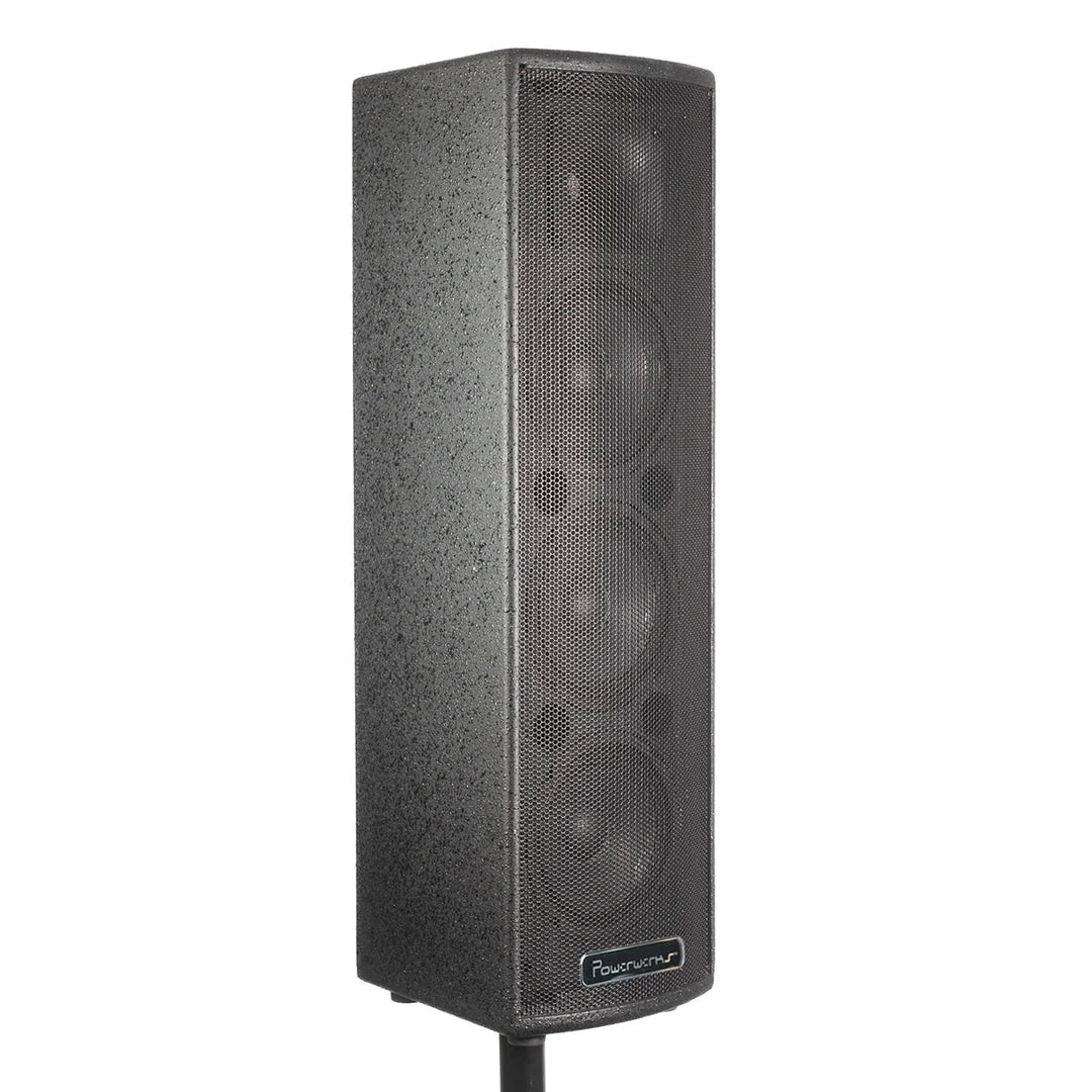 PowerWerks Active PA Column 120W Bluetooth Speaker Busker Band PA Solo Disco DJ