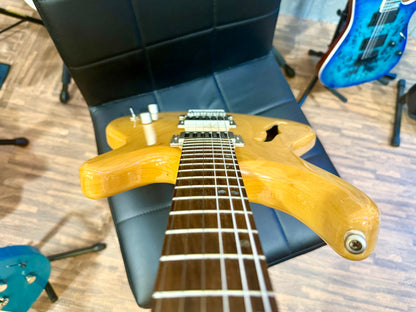 🌟KOREAN🌟 Shine SIL-410 F-Hole Electric Guitar~ Made In Korea~ Natural Gloss!