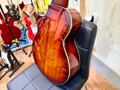 🌟MINT🌟 Faith FVBMB Venus Trembesi Blood Moon Burst~ Electro Acoustic~ Hard Case!