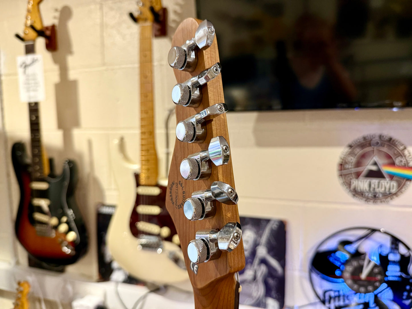 🔥BAKED MAPLE🔥 G&L Tribute Comanche Burl Top Electric Guitar~ Limited Edition!