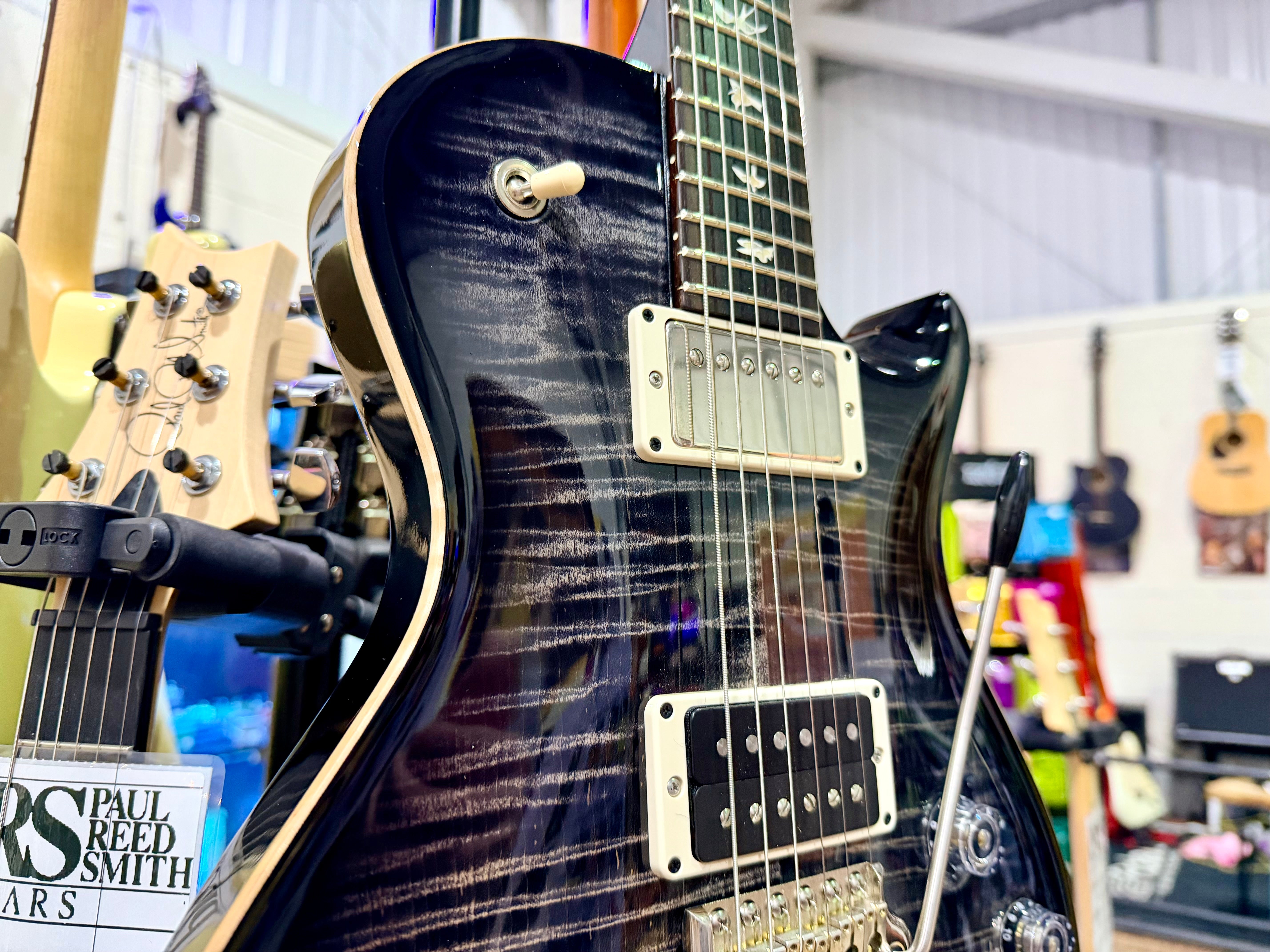 🔥2020🔥 PRS Mark Tremonti Signature USA Charcoal Contour Burst~ Case & Docs!