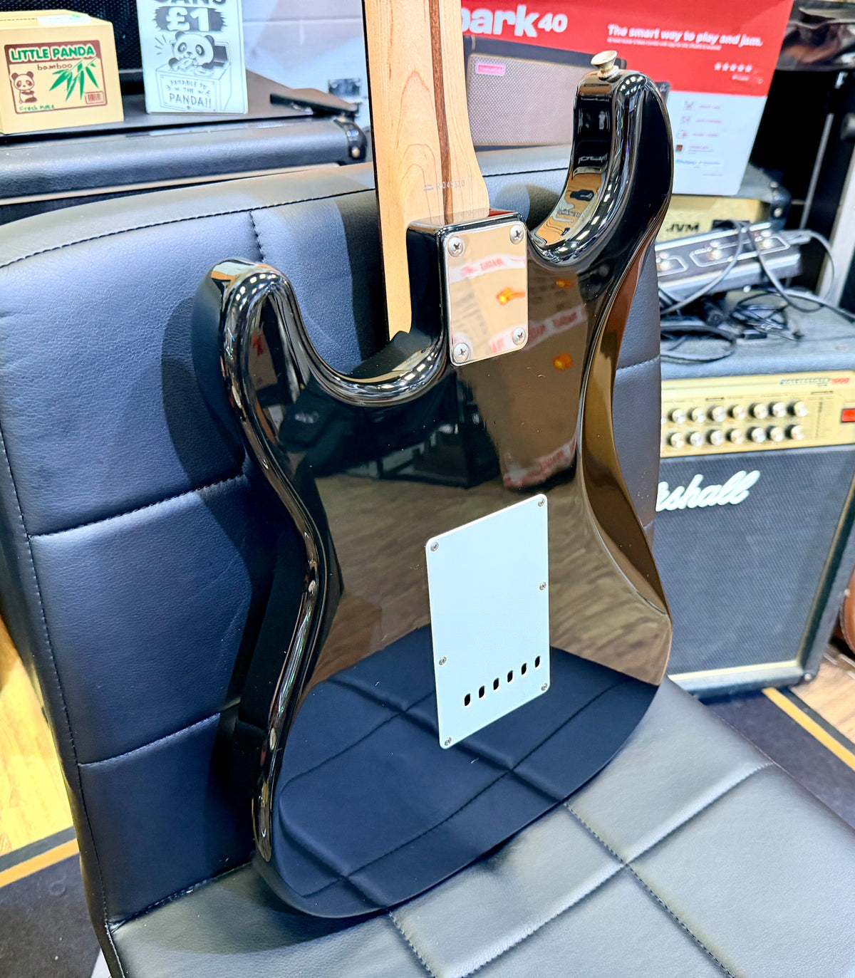 🇯🇵2004🇯🇵 Fender Japan ST-45 Stratocaster Black~ MIJ Rosewood Fingerboard!
