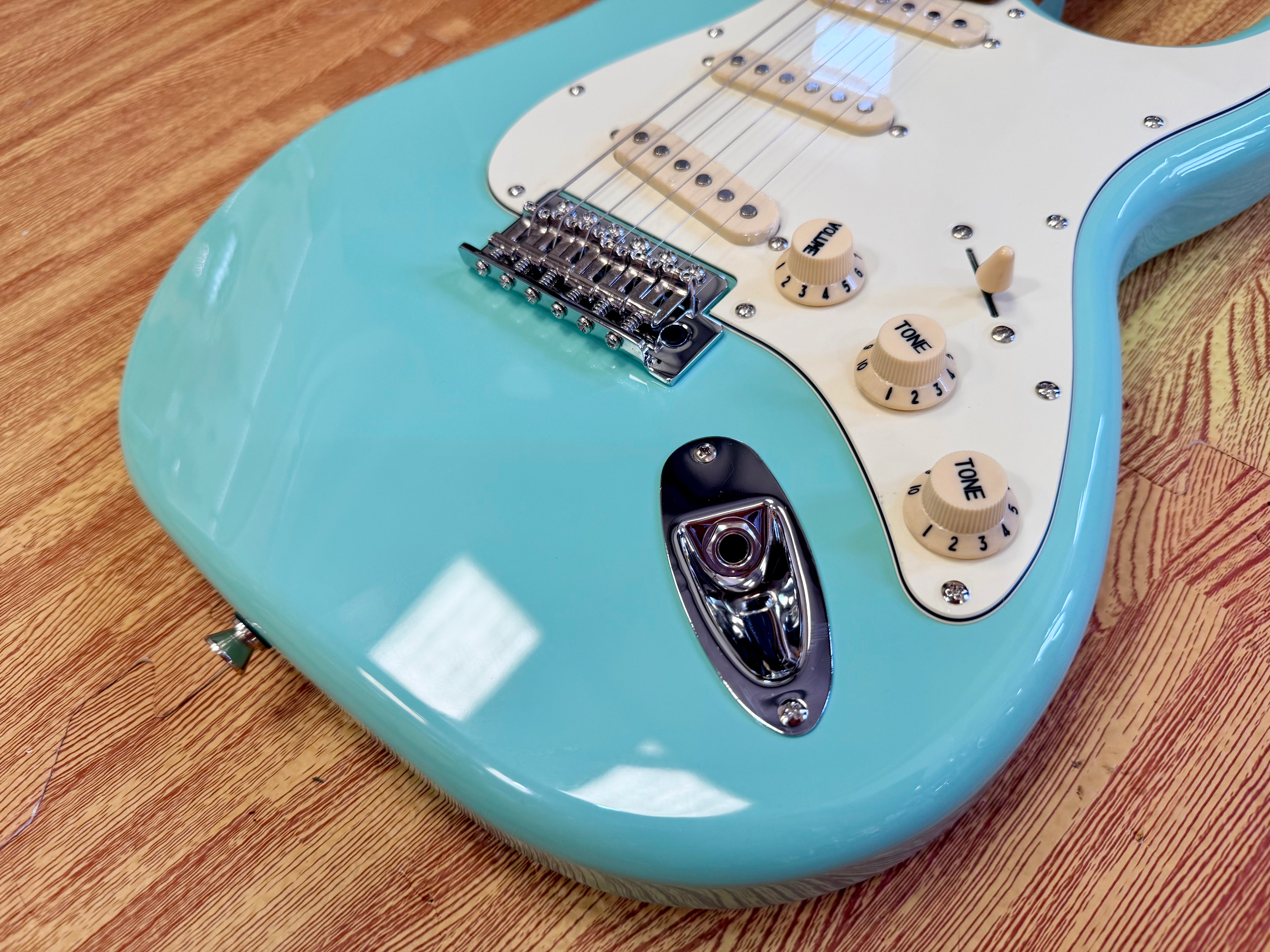 ⚡️NEW⚡️ Jet JS-300 Electric Guitar~ Seafoam Green~ Roasted Maple~ Strat~ 2026!