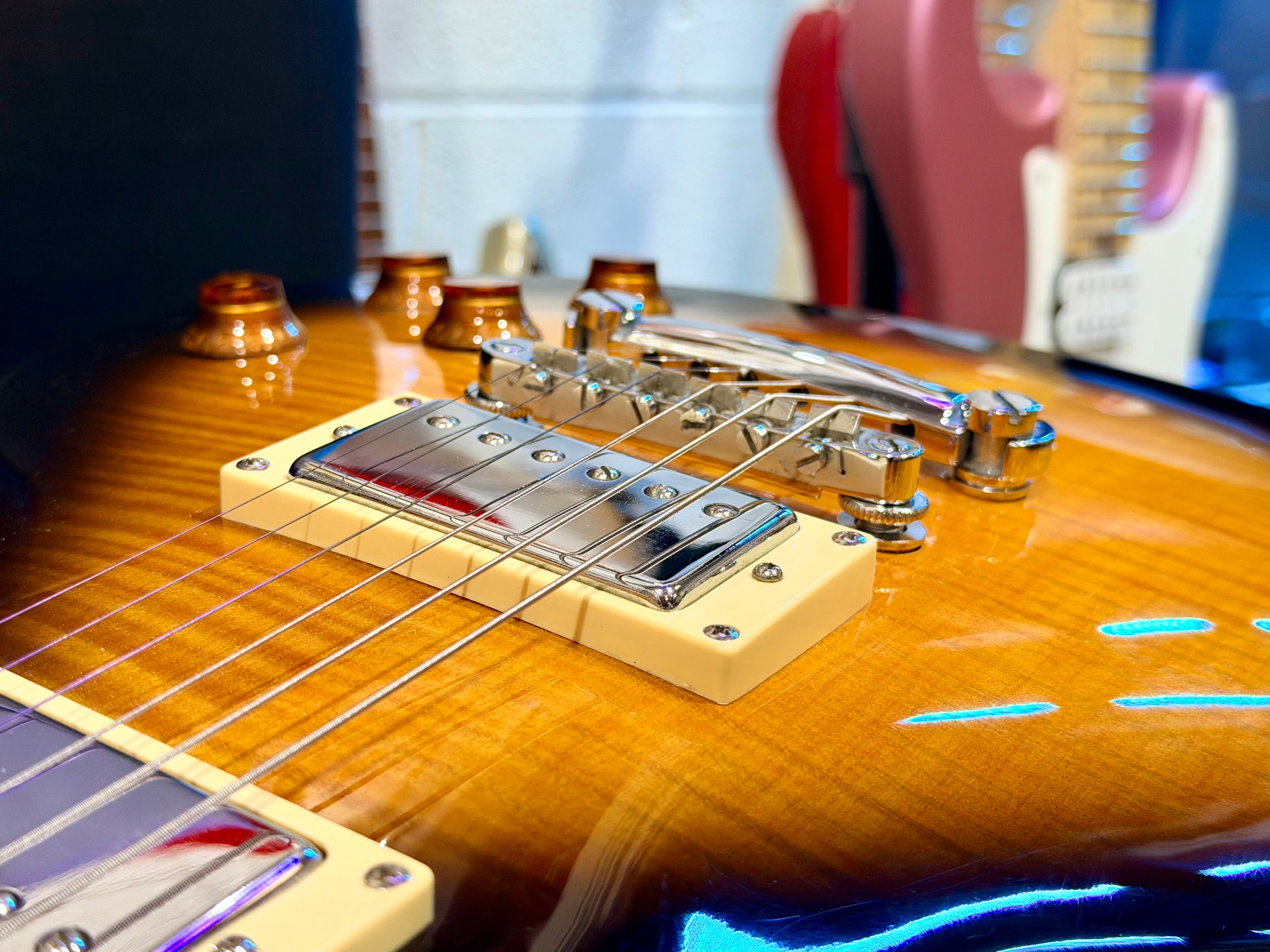 🌟2003 KOREA🌟 Epiphone Les Paul Standard~ Tobacco Sunburst~ MIK Unsung Factory!