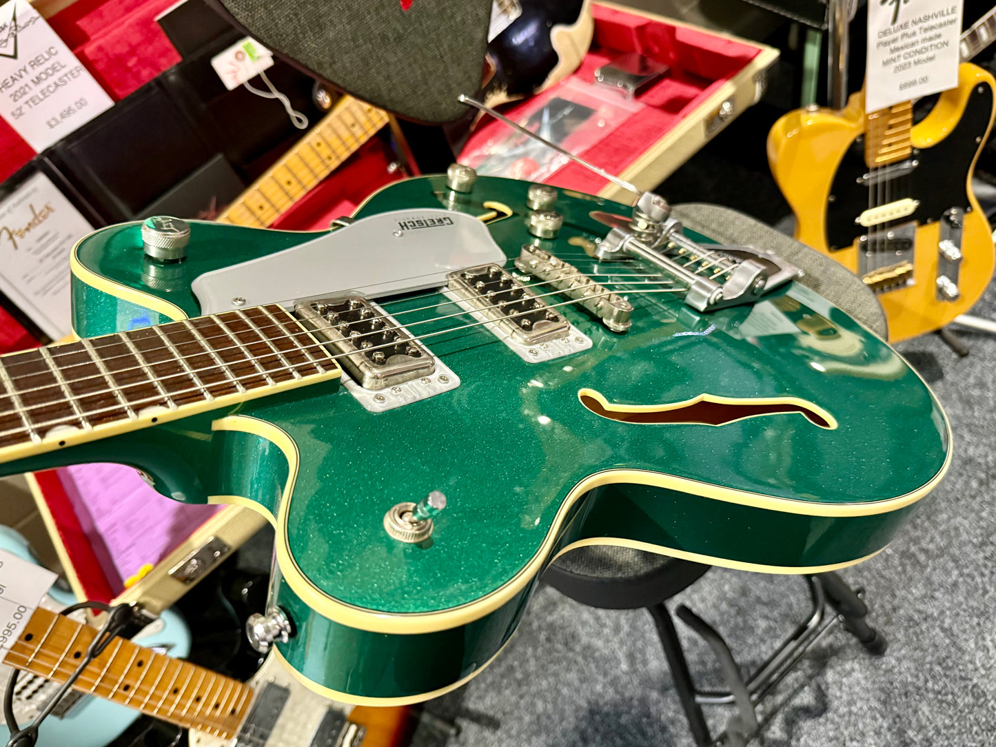🌟2020🌟 Gretsch Electromatic G5622T Centre Block~ Georgia Green + Bigsby!