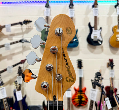 ⚡️NEW⚡️ Encore E4 Blaster Series Electric Bass Guitar~ Full Size 4/4 P Bass~Blue