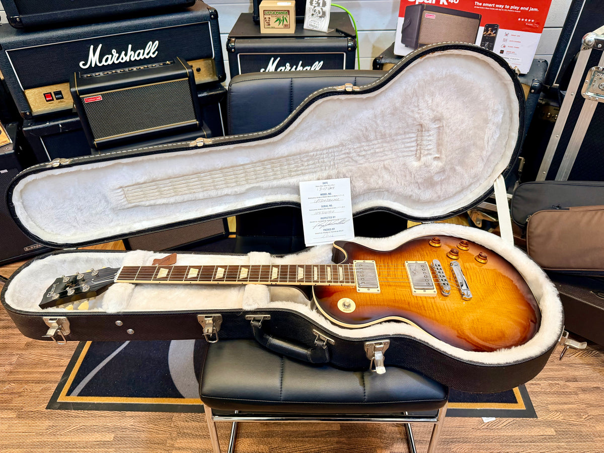 ✨2011✨ Gibson Les Paul Traditional Plus Top Desert Burst + OHSC & Certificate!