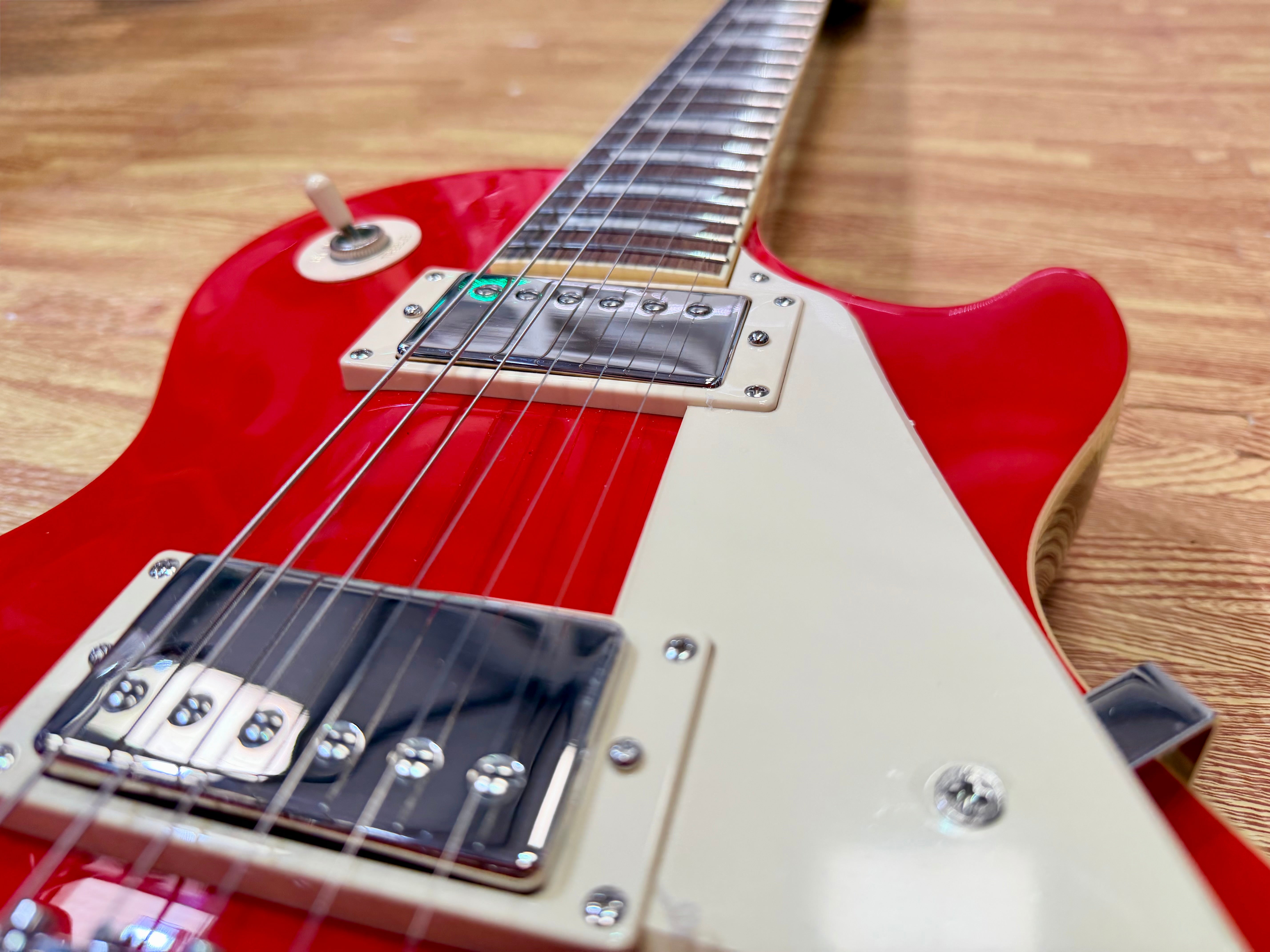 ⚡️MINT⚡️ Epiphone Les Paul Standard 50s Figured Cardinal Red~ Inspired By Gibson