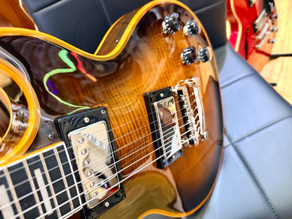 🔥2025🔥 Epiphone Les Paul Custom Widow Orange Burst~ Inspired by Gibson + Bag!