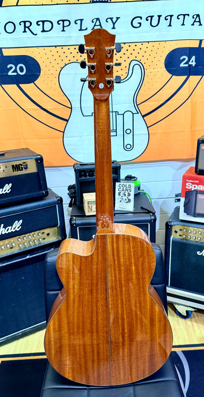 ✨NEW✨ Duke GA-MC-Cut-Solid-Air~ All Solid Electro Acoustic Guitar~ Ebony + Cedar