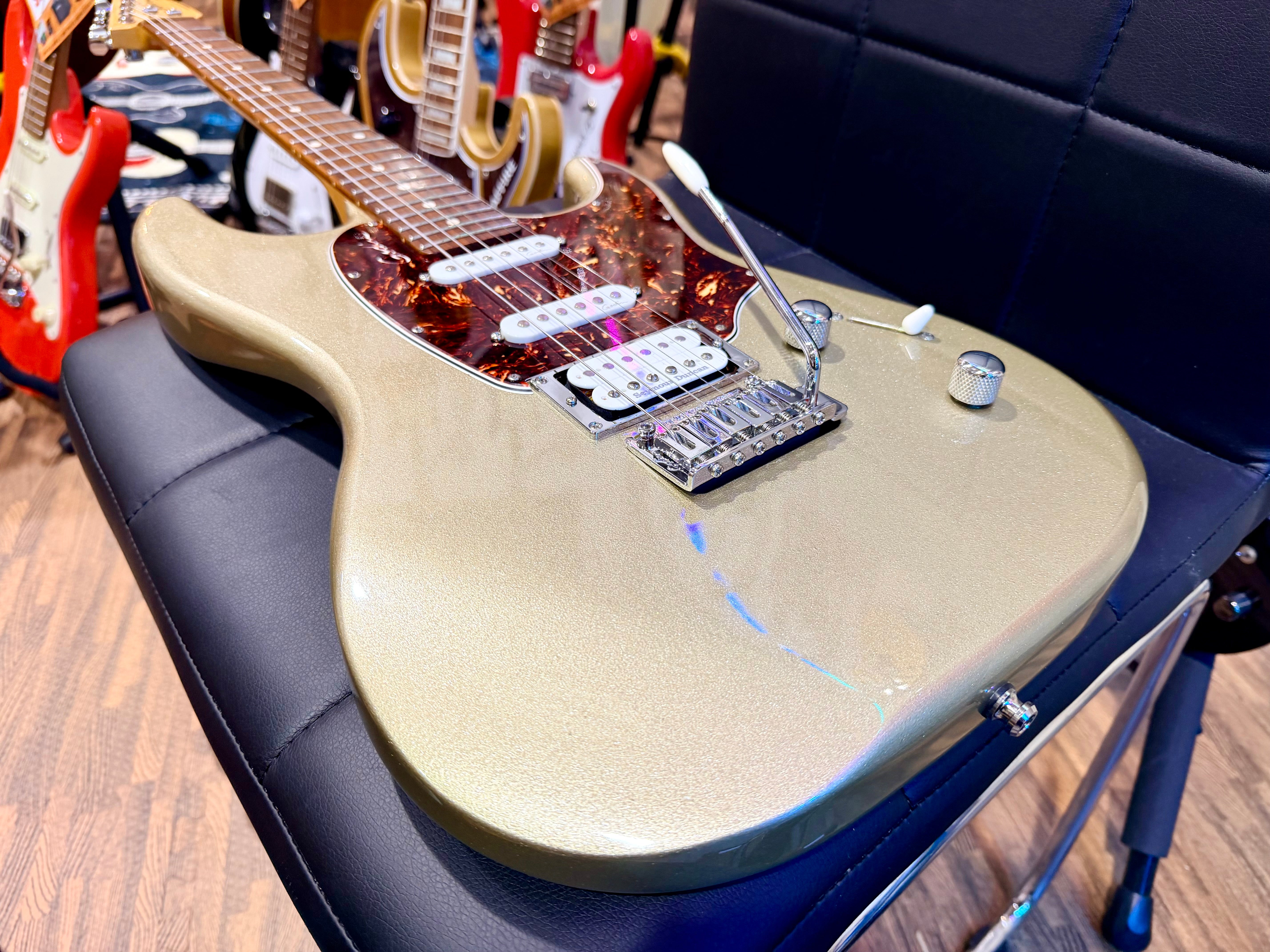 🌟MINT🌟 Godin Session RW LTD~ Silver Gold HG~ Seymour Duncan HSS + Gig Bag!