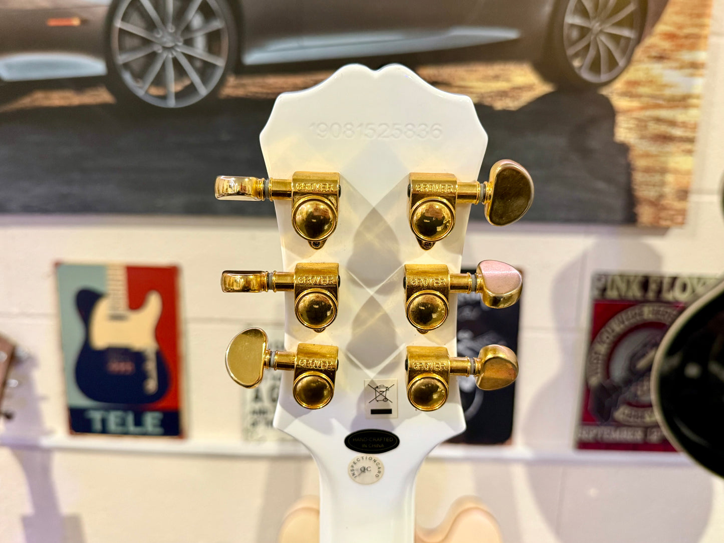 🌟LIMITED EDITION🌟 Epiphone Les Paul Custom Lite~ Alpine White & Gold~ 2019!