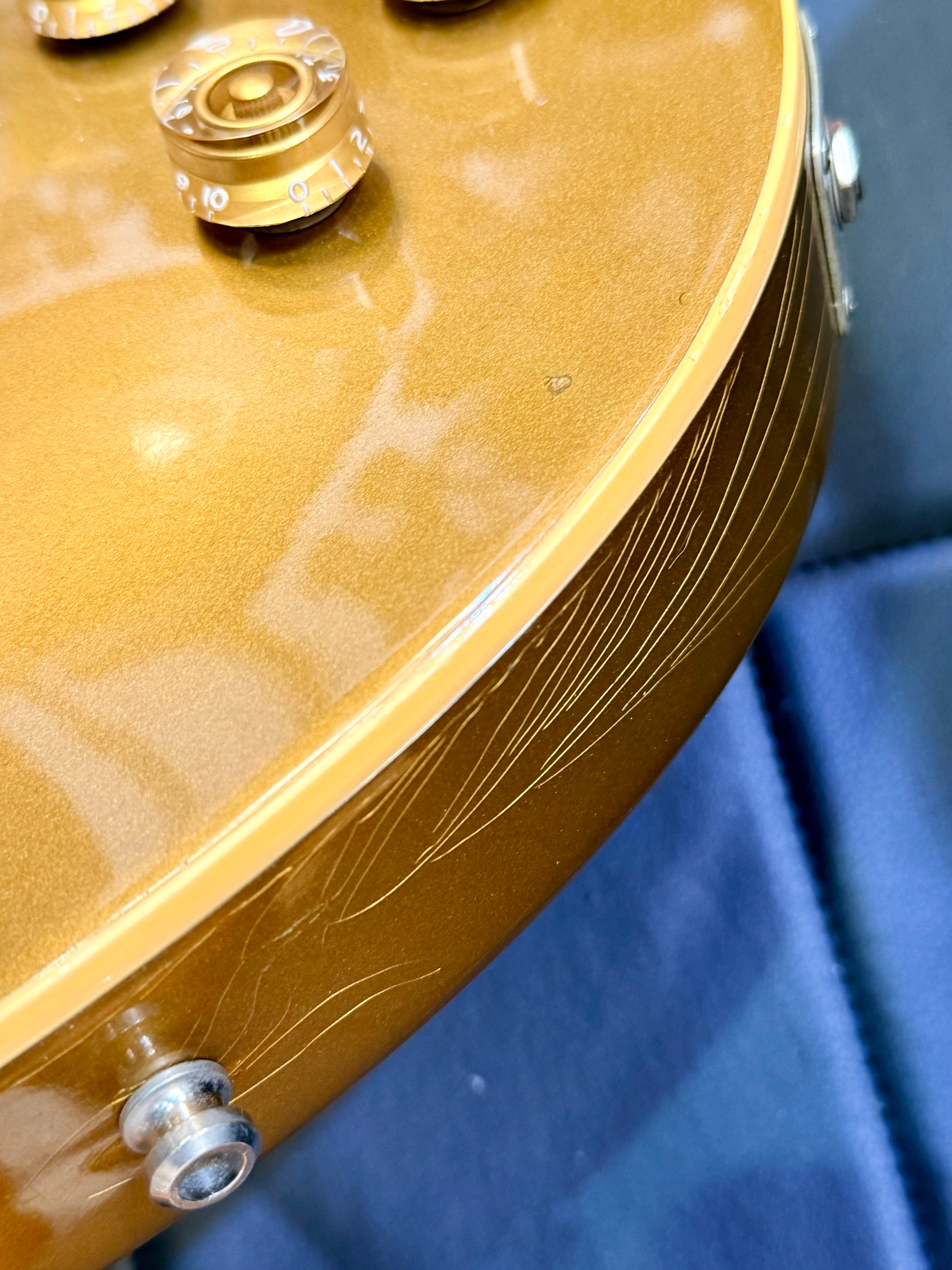 ✨RARE 1991✨ Gibson Les Paul Deluxe Hall Of Fame Edition~ Bullion Gold~ Limited!
