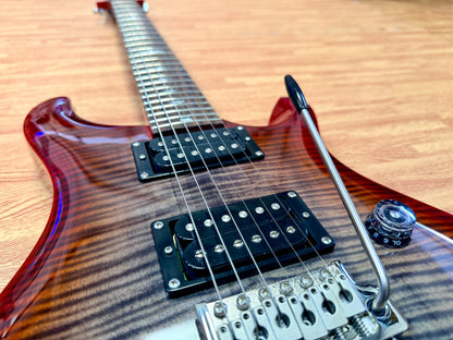 🌟2024🌟 PRS SE Custom 24-08 Charcoal Red Burst~ Locking Tuners & Gig Bag!
