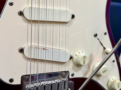 ✨1989 USA✨ Fender American Stratocaster Plus Deluxe~ Midnight Wine~ Lace Sensor