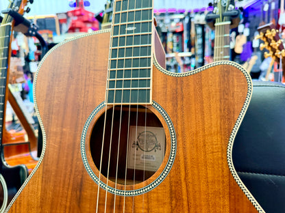 Tanglewood Reunion Pro TRU4CEAK Super Folk Electro Acoustic Guitar~ All Koa
