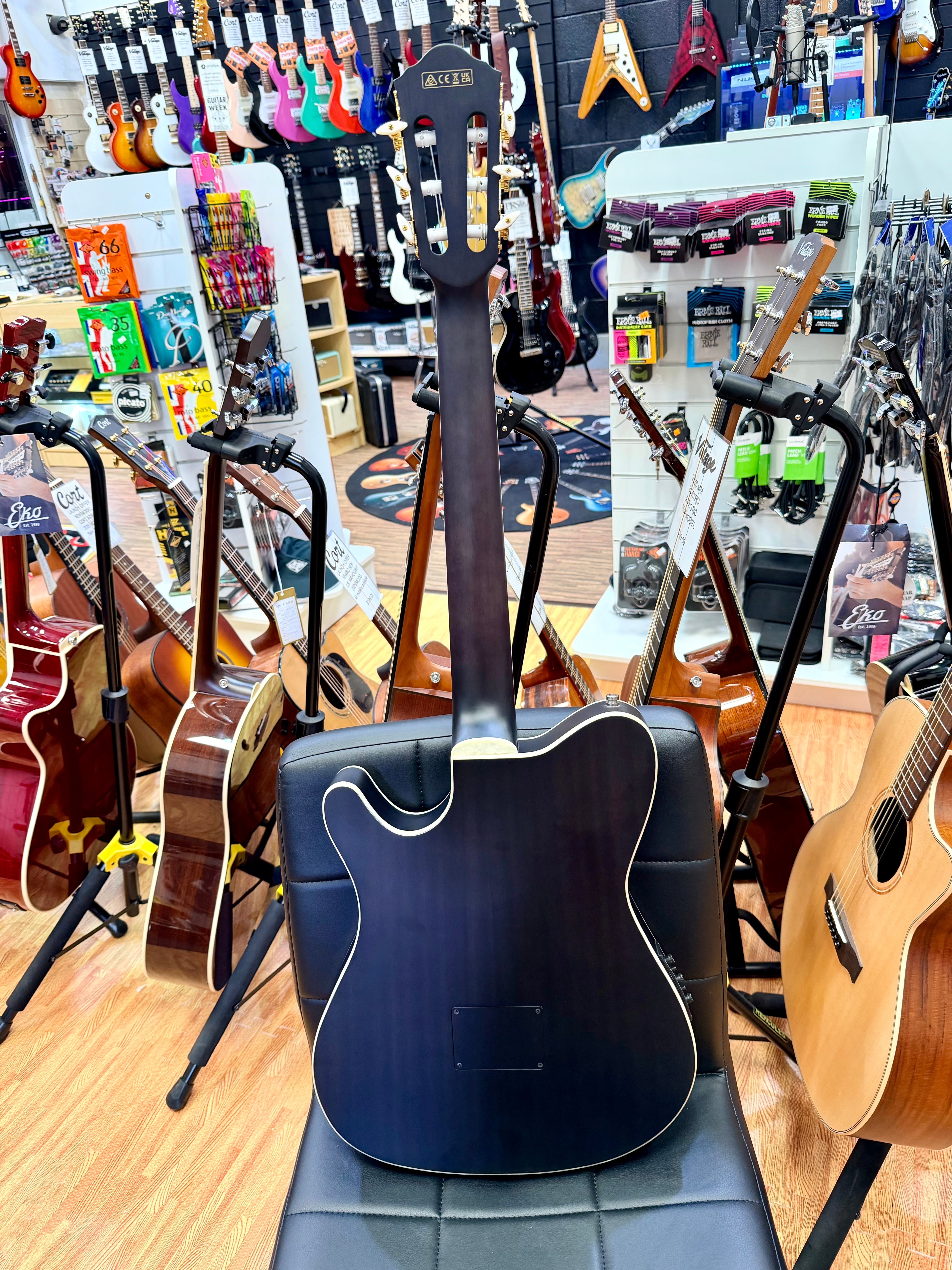 🔥MINT🔥 Ibanez TOD10N Tim Henson Signature Electro Acoustic Nylon~ Black!
