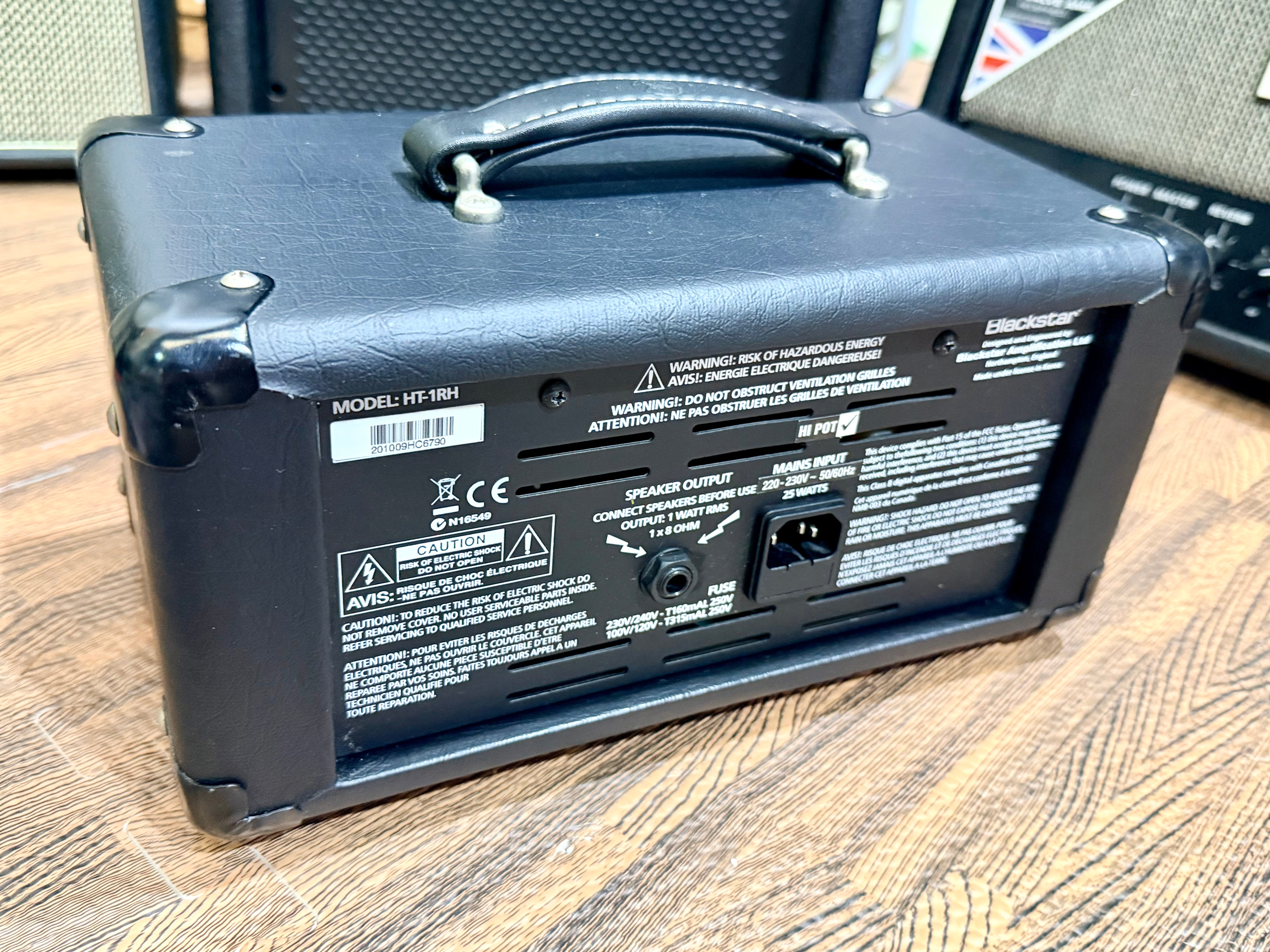 🎸 Blackstar HT-1RH MK1 Valve Guitar Amplifier Head 1W with Reverb~ Mini Amp 🎸