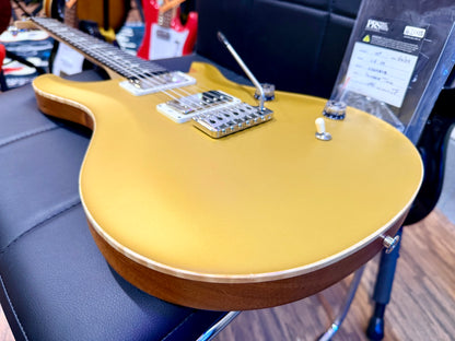 🔥RARE 2023🔥 PRS CE24 Satin Gold Top Limited Edition~ Natural Back~ USA~ Gig Bag