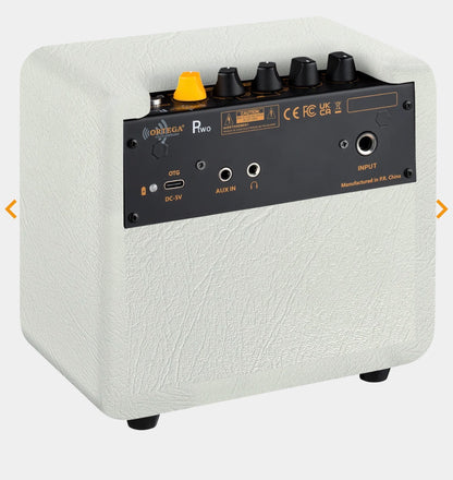 🔥NEW🔥 Ortega PTWO 12w Pocket Acoustic Guitar Amplifier~USB-C/Bluetooth/Effects