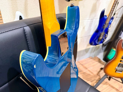 🔥2009🔥 Schecter Omen Extreme 6 FR~ Ocean Blue Burst~ Floyd Rose Model!