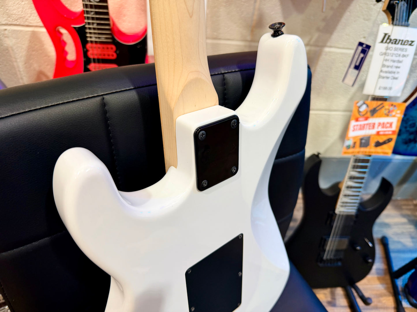 🔥2023🔥 Jackson Adrian Smith SDXM~ Maple~ Snow White~ Iron Maiden Signature!