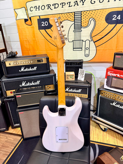 🔥EMG ACTIVE🔥 Squier Classic Vibe ‘50s Stratocaster In White Blonde~ EMG SA P’ups