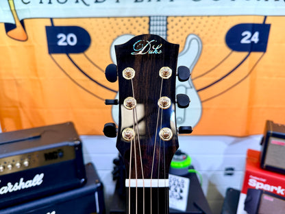 ✨NEW✨ Duke GA-MC-Cut-Solid-Air~ All Solid Electro Acoustic Guitar~ Ebony + Cedar