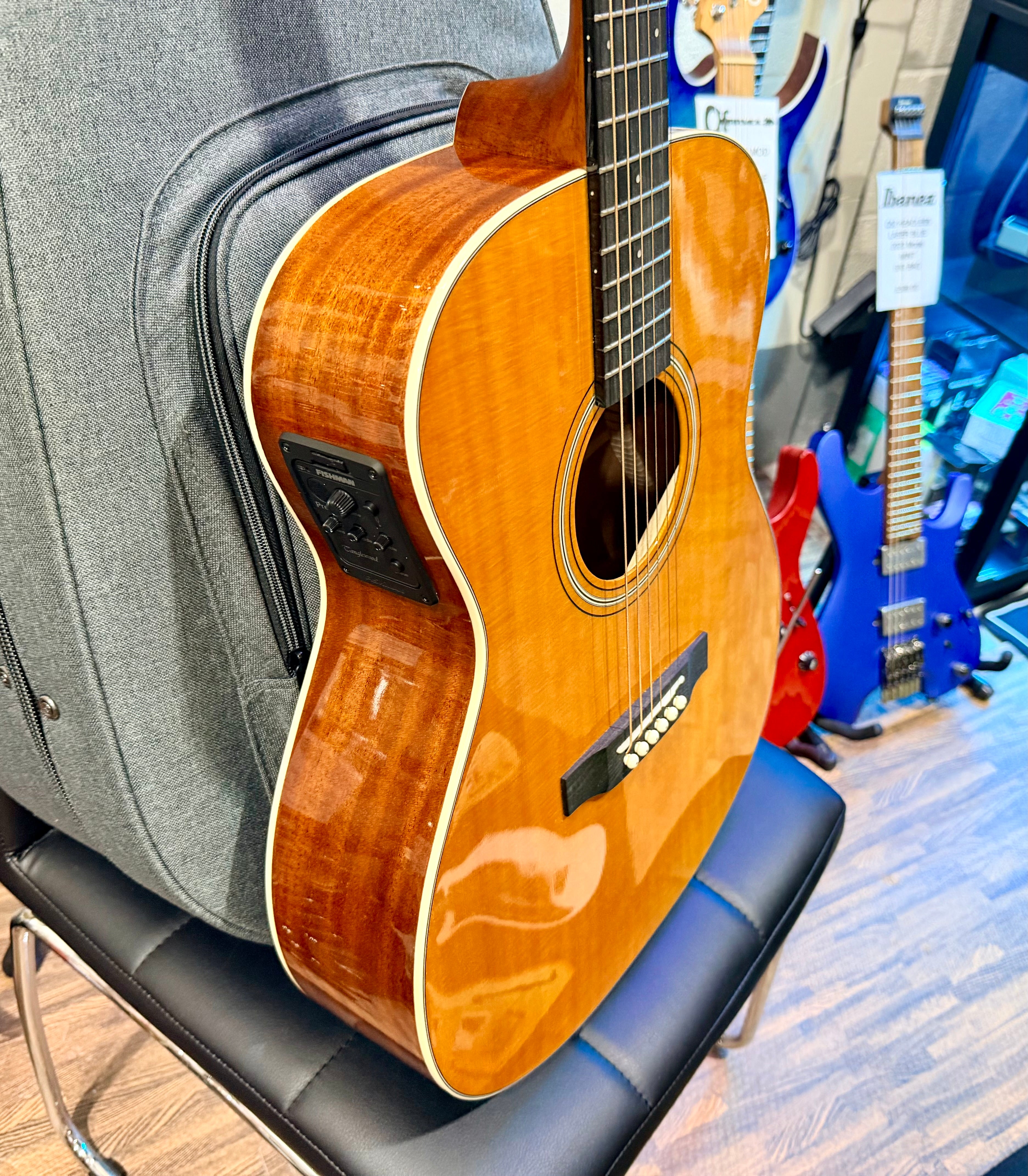 🌟MINT🌟 Tanglewood TW40 O AN E Sundance Historic Folk Electro Acoustic Guitar!