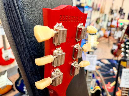 🍒2022🍒 Gibson SG Tribute~ Worn Satin Cherry USA + Deluxe Gig Bag~ Cherished!