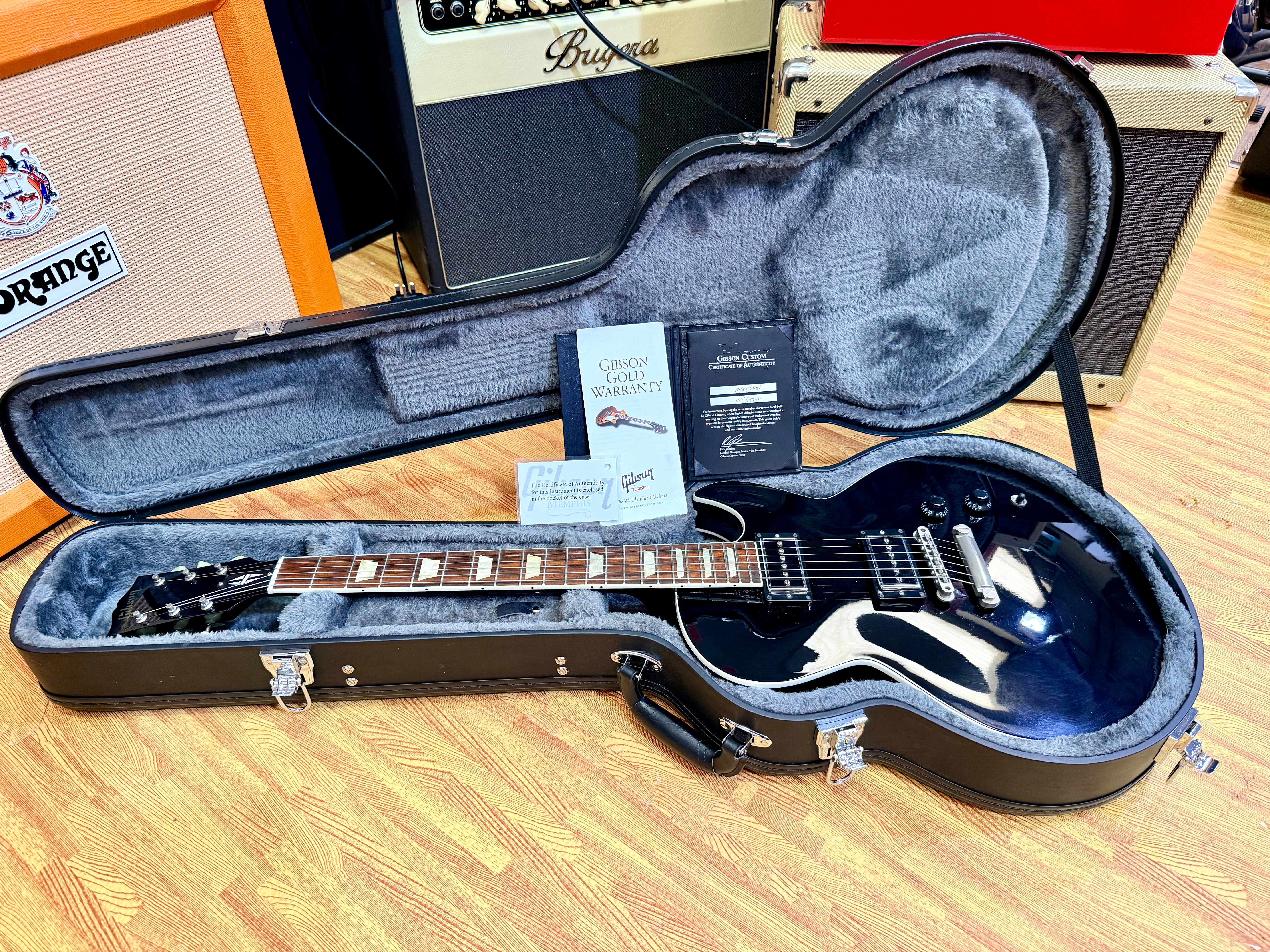 ✨2013✨ Gibson Memphis ES-139 Black Semi Hollow~ P94 P’ups~ Rare USA + Case/COA