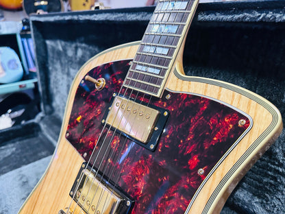 🌟MINT🌟 D'Angelico Ludlow Deluxe~ Swamp Ash Natural~2018~ Hard Case~MUST SEE 🌟