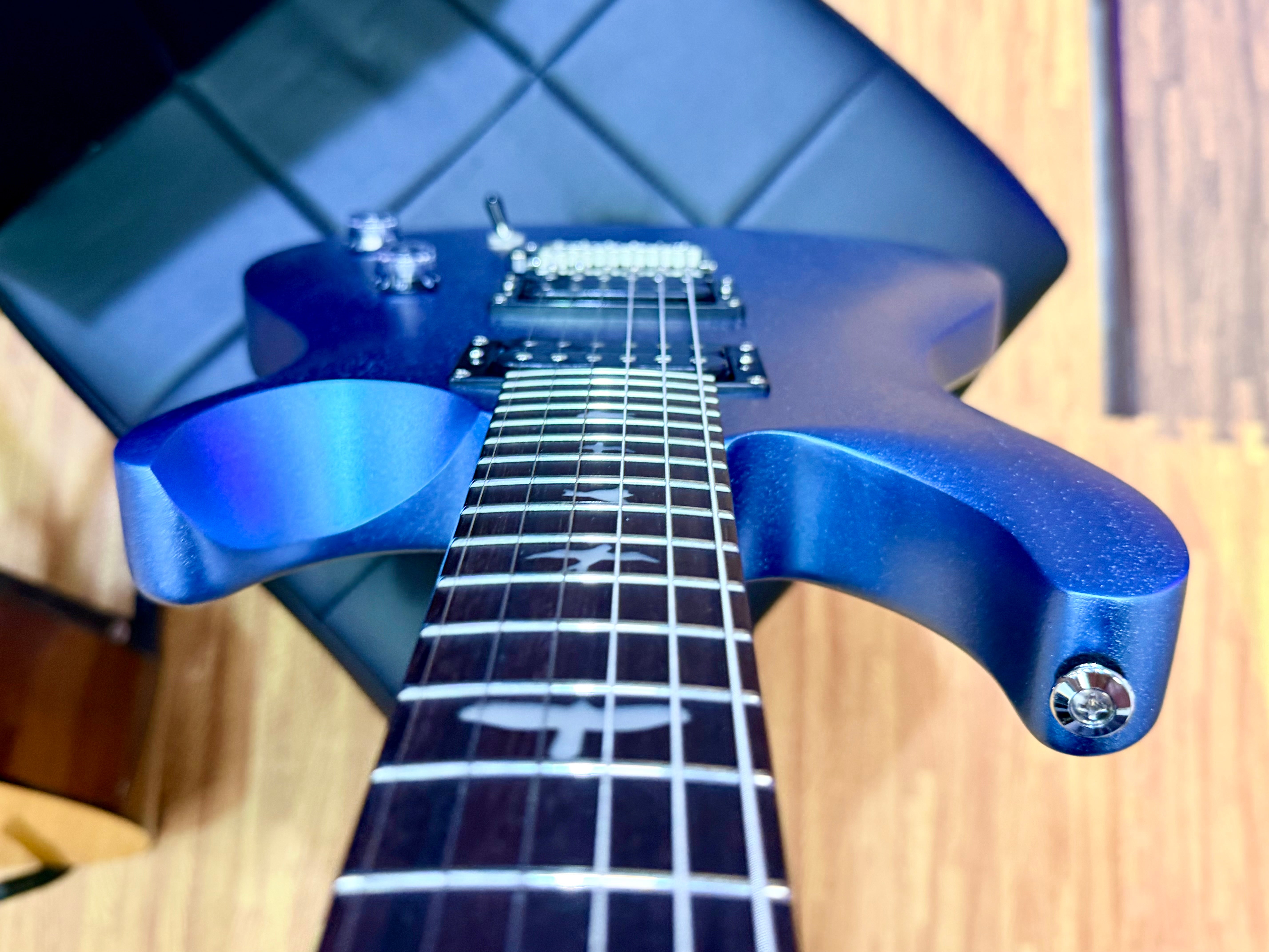🔥EX-DEMO🔥 PRS SE CE24 Standard Satin Ice Blue Metallic + PRS Gig Bag!