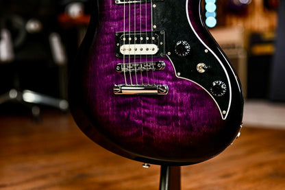 🔥NEW🔥 2025 Gibson Victory Figured Top~ Dark Purple Burst~ Hard Case & Docs!