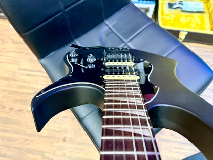 🔥B-STOCK🔥 Vintage VMX Series Raider Electric Guitar~ Satin Black Ltd Edition!
