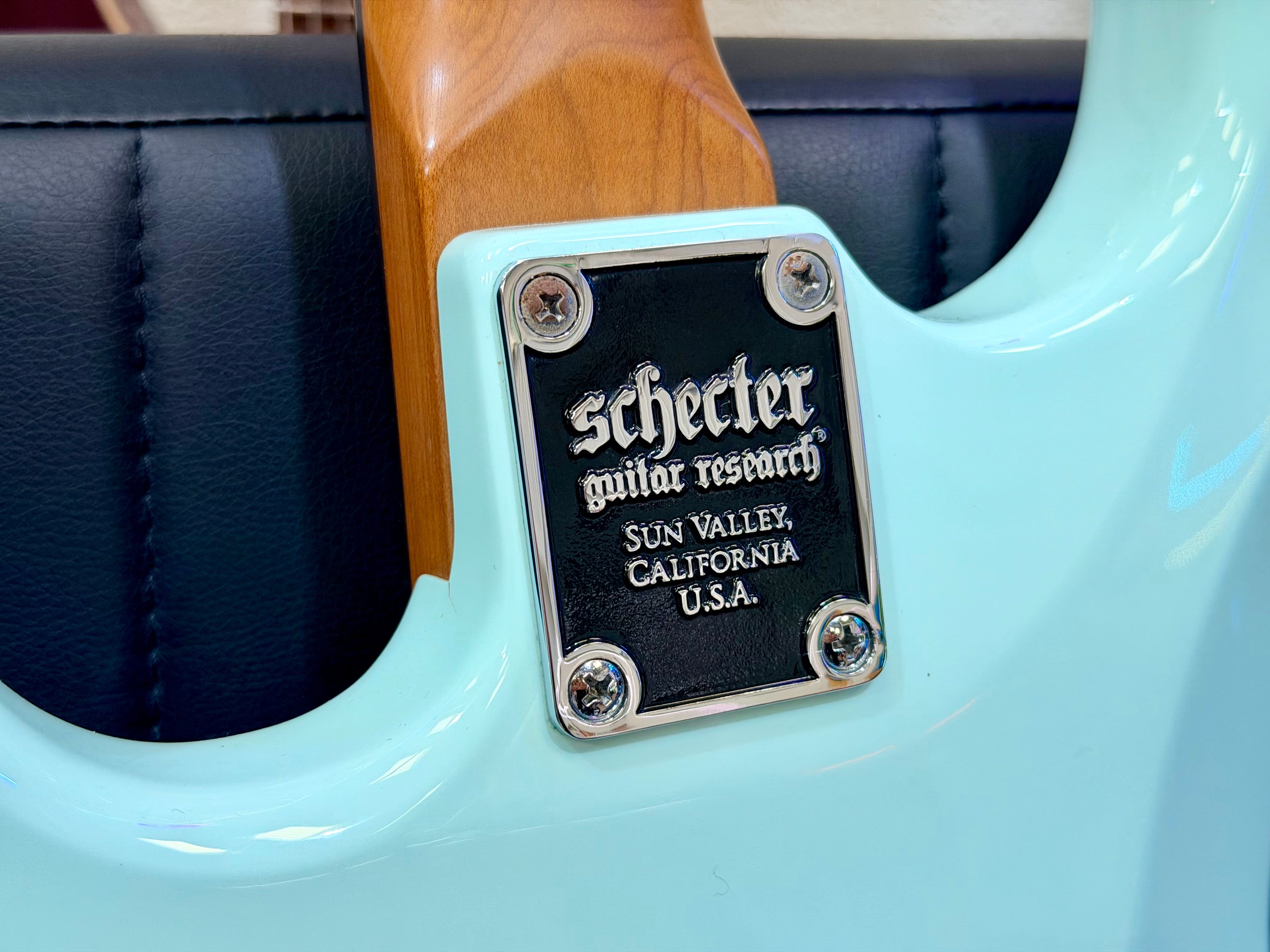 🔥2019🔥 Schecter Nick Johnson Traditional~ Atomic Frost~ Seymour Duncan Lil 59!
