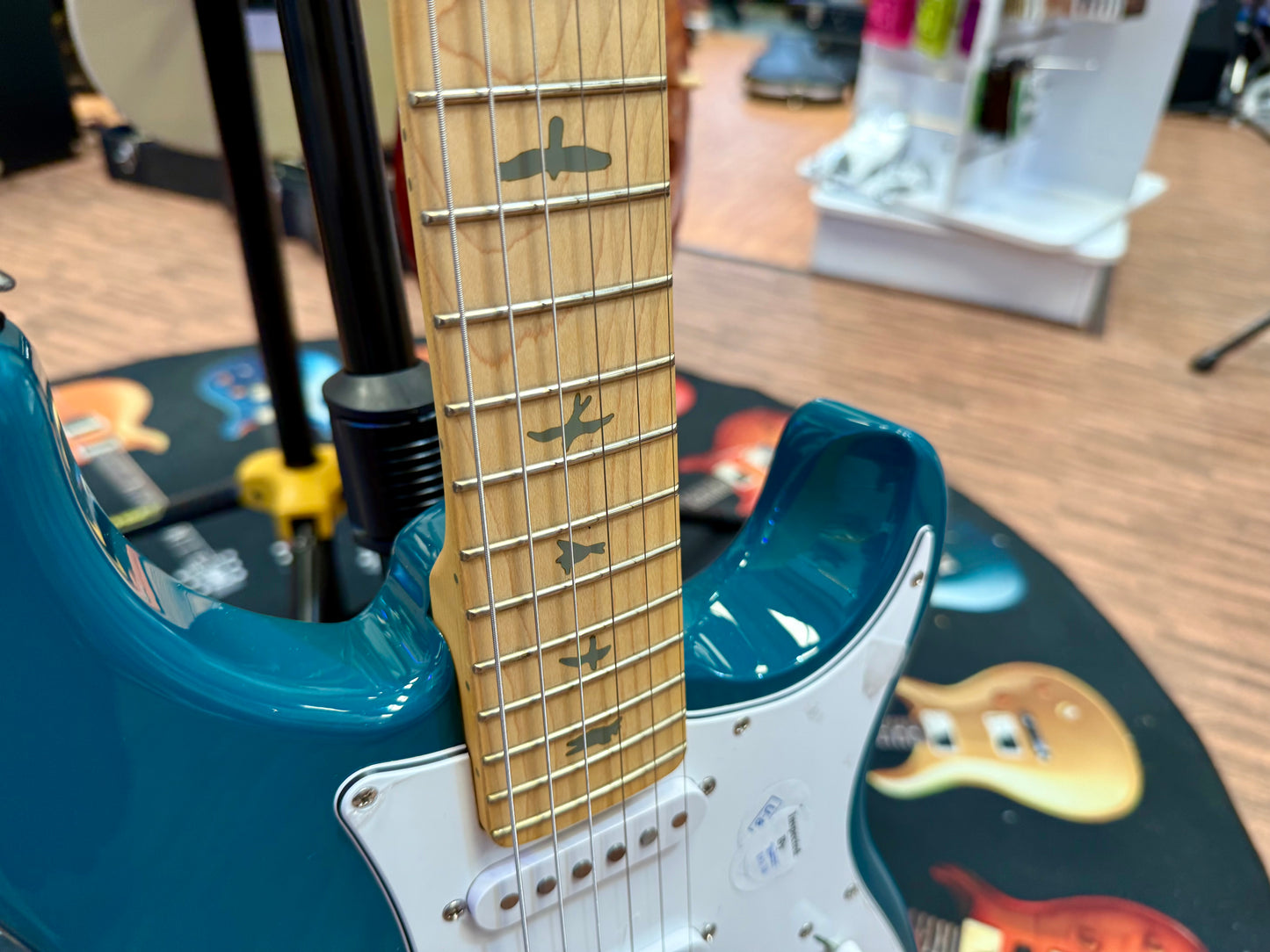 🦅 BRAND NEW 🦅 PRS Silver Sky SE Guitar~ John Mayer~ Nylon Blue + Gig Bag!