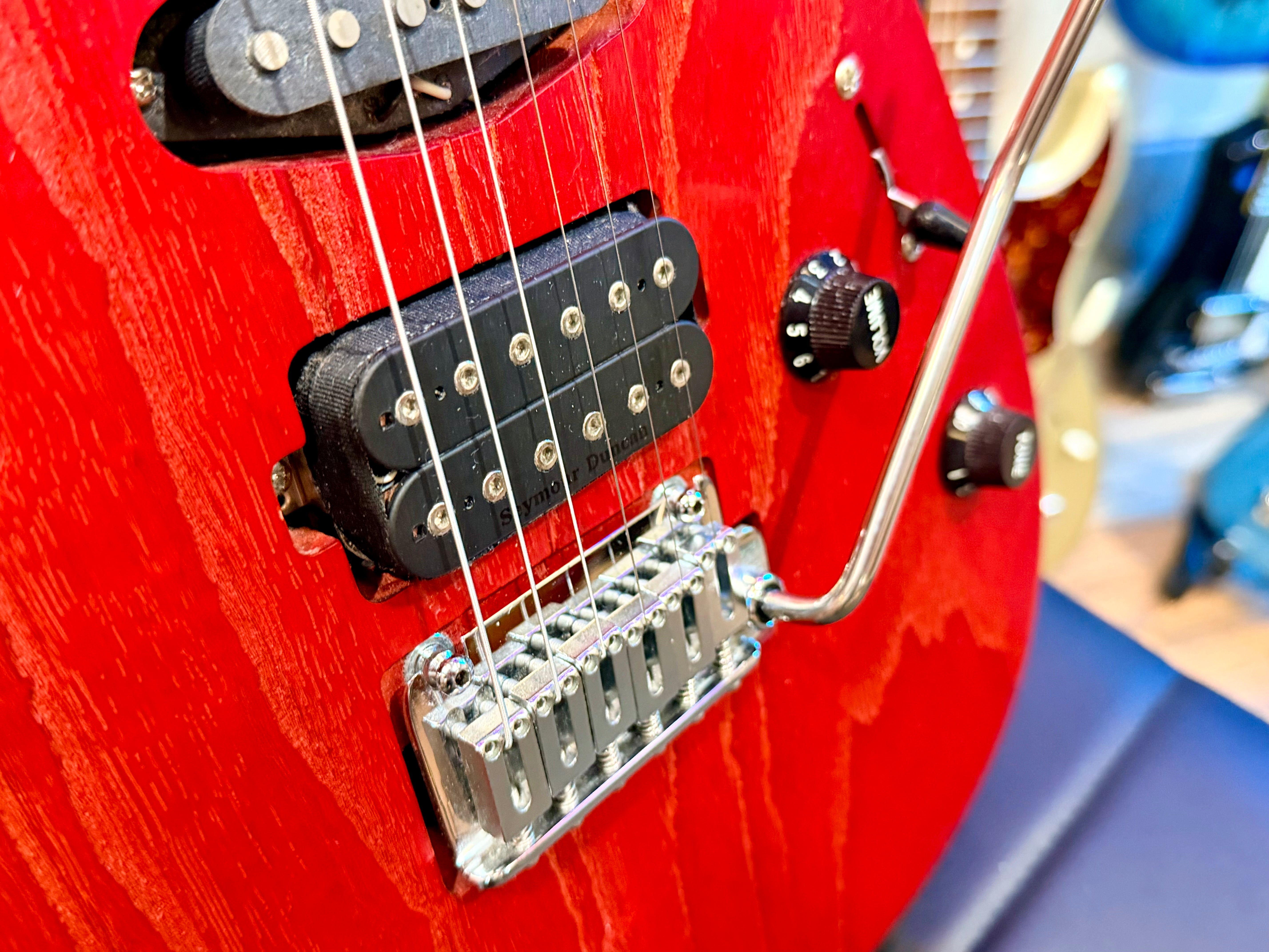 🔥KOREAN🔥 Charvel Pro-Mod DK24 HSS 2PT CM Red Ash~ Seymour Duncan~ 2021 MIK!