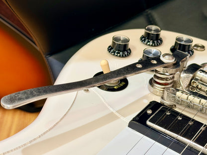 ✨2024✨ Epiphone Crestwood Custom Tremotone Polaris White~ Mini Humbuckers!