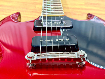 ✨2025✨ Epiphone SG Special P-90 Sparkling Burgundy + Hard Case~ MINT Condition