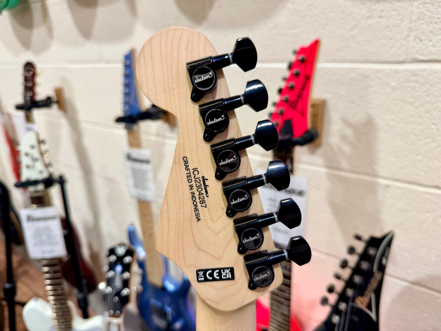 🔥2023🔥 Jackson Adrian Smith SDXM~ Maple~ Snow White~ Iron Maiden Signature!