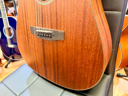 Crafter MIND D-MAHOe Pro Electro Acoustic Guitar~ Solid Mahogany Top + Gig Bag