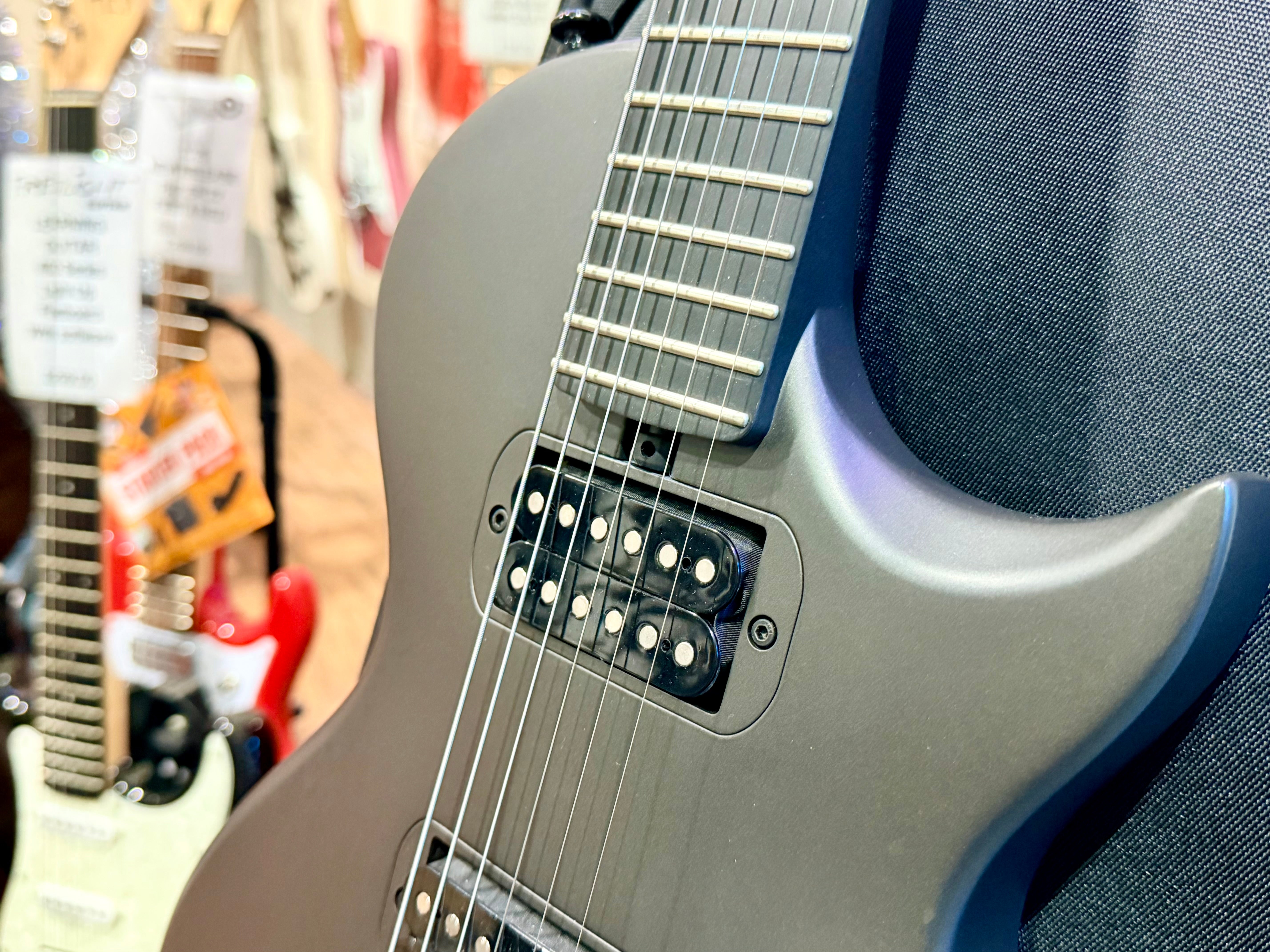 🔥 Enya Nova Go Sonic~ Carbon Black~ Smart Electric Guitar~Speaker & FX + Bag 🔥